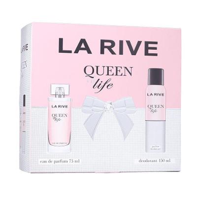 Kit La Rive Queen Of Life - Eau De Parfum 75ml + Desodorante 150ml
