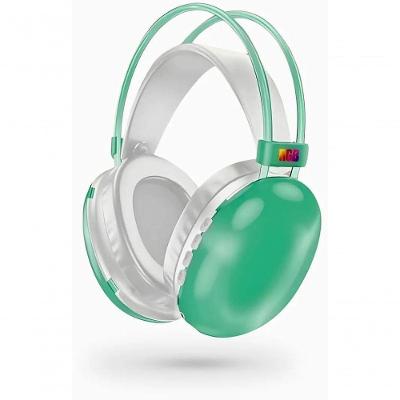 Fone De Ouvido Sem Fio Bluetooth V5.3 Com Led Verde