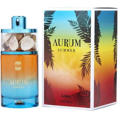 Perfume Feminino Ajmal Aurum Summer Eau De Parfum 75 Ml