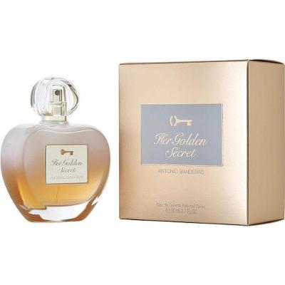 Perfume Feminino Her Golden Secret Antonio Banderas Eau De Toilette Spray 80 Ml