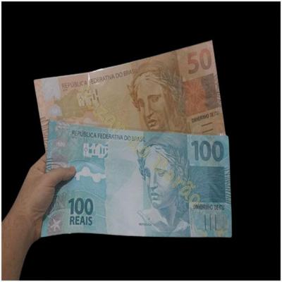 Dinheiro De Itu, Dinheirão Do Itu , Notas Jumbo Modelo Alfanumérico 100 Dolares