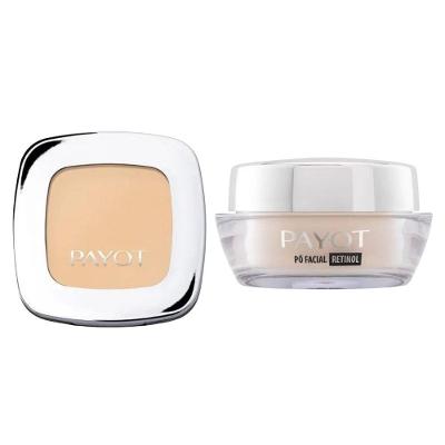 Kit Payot Pó Compacto Retinol Cor 30 + Pó Solto Translucido