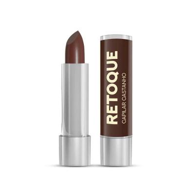 Hintz Cosmetics Hair Touch Up Efeito Retoque Capilar 3,5g Cor castanho