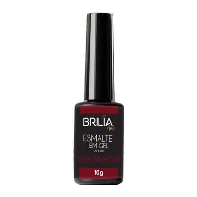 Brilia Nail Esmalte Gel Vem Brincar 10g