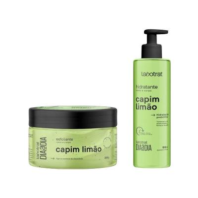 Kit Labotrat Capim Limão Dia A Dia Esfoliante300g+hidratante