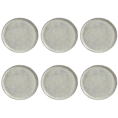 Conjunto De Pratos Rasos 06 Peças Bio Pistache Porto Brasil