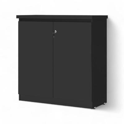Armário Balcão 02 Portas Línea Preto