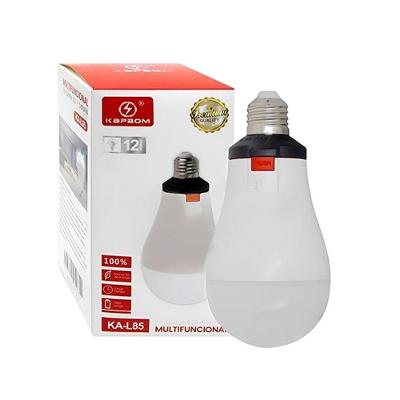 Lâmpada Led Recarregável De Emergência Ka-l85 Com Bateria 12h De Uso Econômica E Prática