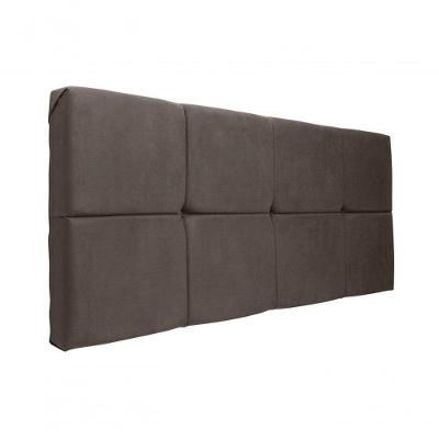 Painel Cabeceira Casal 1,40cm Marrom
