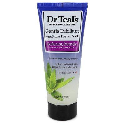 Perfume Feminino Dr Teal's 170g Gentle Exfoliant Pure Epsom Salt Softening Remedy With Aloe&coconut Oil