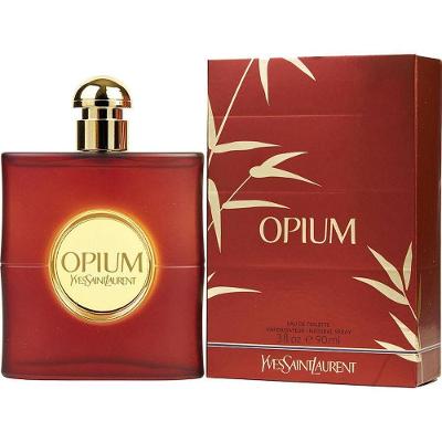 Perfume Feminino Opium Yves Saint Laurent Eau De Toilette Spray 90 Ml (nova Embalagem)