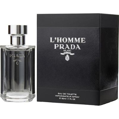 Perfume Masculino Prada L'homme Prada Eau De Toilette Spray 50 Ml