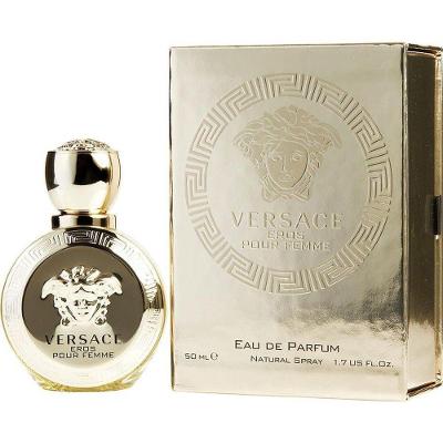Perfume Feminino Versace Eros Pour Femme Gianni Versace Eau De Parfum Spray 50 Ml