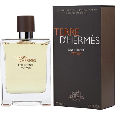 Perfume Masculino Terre D'hermes Eau Intense Vetiver Hermes Eau De Parfum Spray 100 Ml