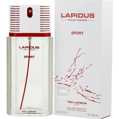 Perfume Masculino Lapidus Pour Homme Sport Ted Lapidus Eau De Toilette Spray 100 Ml