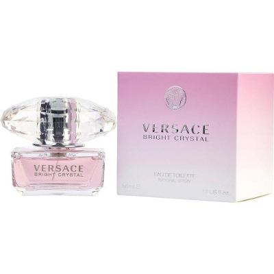 Perfume Feminino Versace Bright Crystal Gianni Versace Eau De Toilette Spray 50 Ml