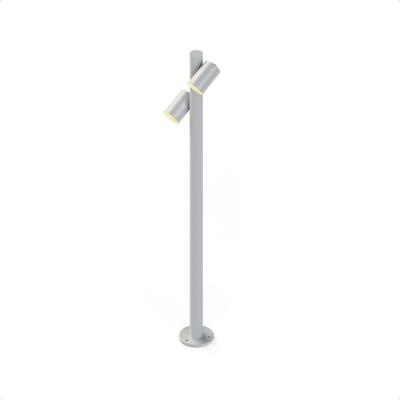 Luminária Poste De Jardim Taschibra Moderno Wabi 100 Mr16 Bivolt Branco