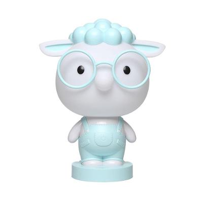 Luminária De Mesa Infantil Taschibra Led Abajur Ovelinha Bill 3w Usb Luz Quente 3000k