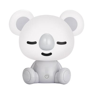 Luminária De Mesa Infantil Taschibra Led Abajur Coalinha Caly 3w Usb Luz Quente 3000k