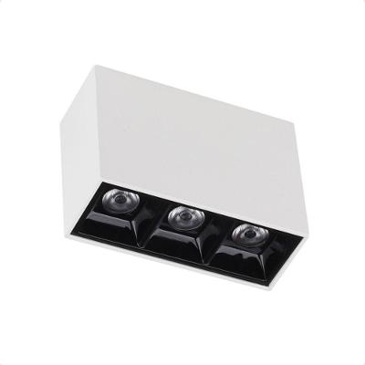 Spot De Led Sobrepor Taschibra Arch Pontual 6w 2700k Bivolt Branco Com Preto