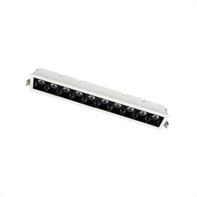 Spot De Led Embutir Taschibra Arch Pontual 20w 2700k Bivolt Branco Com Preto
