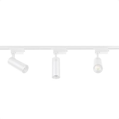 Trilho Eletrificado De Led Blumenau Com 3 Spots Branco Bivolt 6500k Frio