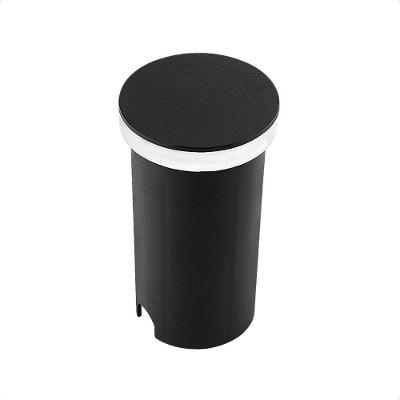 Balizador De Solo Led Taschibra Edge Redondo Preto Bivolt