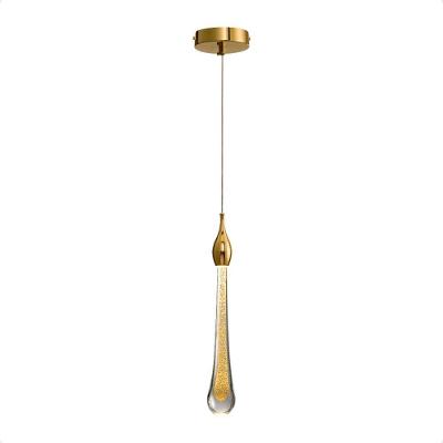 Pendente Led Moderno Taschibra Romana Gota Luz Quente 3000k Bivolt