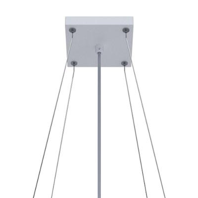 Kit Pendente Taschibra Waffle Quadra Bivolt Branco