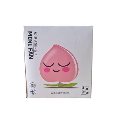 Mini Ventilador Portátil Com Espelho Led Usb