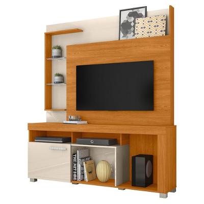 Estante Home Theater ícaro Cinamomo Off White Para Tv Até 50 - Madetec Cinamomo Off White