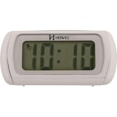 Despertador Digital Branco Herweg 291021 Único