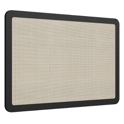 Cabeceira Cama Solteiro Painel Pés Madeira Arlo Palinha Nero - Mpozenato