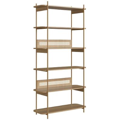 Estante Industrial Pés De Metal Arlo A10 Hanover-dourado - Mpozenato
