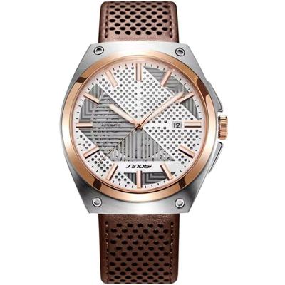 Relógio De Pulso Masculino Mecânico Esportivo Automático á Prova D'água Dourado