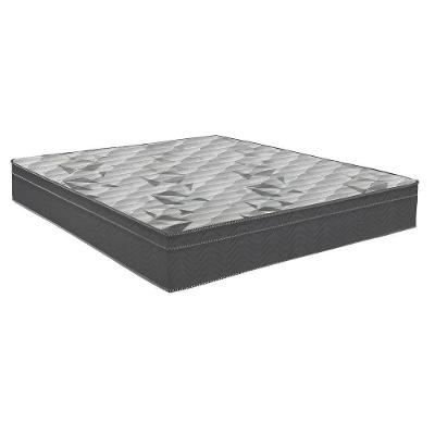Colchão Casal De Espuma Airtech 100 D33 138x188x18cm Ortobom Grafite Com Branco