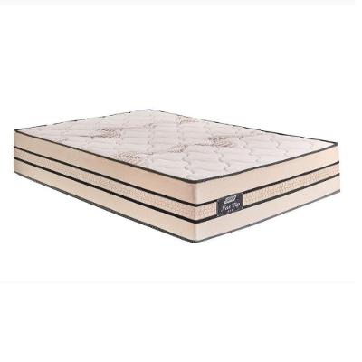 Colchão Casal New Vip Eps Molas Ensacadas 138x188x31 Gazin Bege