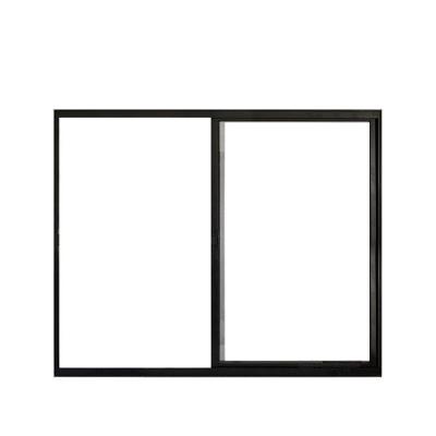 Janela 2 Folhas De Correr S/ Grade 1.00 X 1.50 Alumínio Brilhante Linha Modular - Hale
