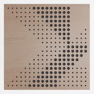 Painel Acústico Absorvedor Decorativo 60x60mm Maestra Nogal