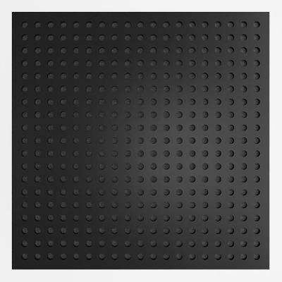 Painel Acústico Absorvedor Decorativo 60x60mm Maestra Preto