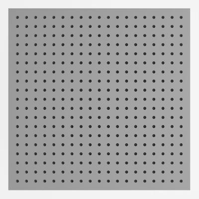 Painel Acústico Absorvedor Decorativo 60x60mm Maestra Cinza