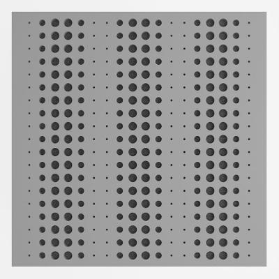 Painel Acústico Absorvedor Decorativo 60x60mm Maestra Cinza