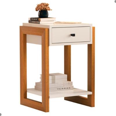 Mesa De Cabeceira 1 Gaveta Jinan Perola Brilho
