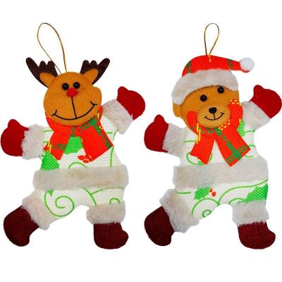 Kit 2 Enfeites Natalino Decoração árvore De Natal Urso Rena