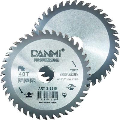 Lamina Disco De Corte Prata Circular Madeira 40 Dentes 115mm