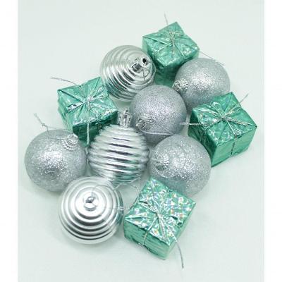 Kit 33 Peças Enfeite Tubo Natalino árvore Natal Verde 5cm