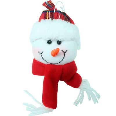 Kit 6 Enfeite Pendentes árvore De Natal Boneco De Neve 20cm