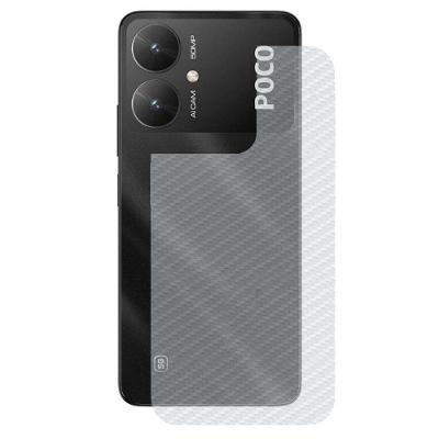 Película Para Xiaomi Poco M6 5g - Traseira De Fibra De Carbono - Gshield