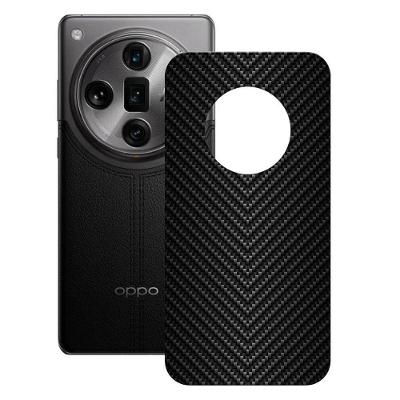 Película Para Oppo Find X7 Ultra - Traseira De Fibra De Carbono Preta - Gshield