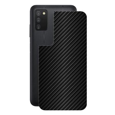 Película Para Samsung Galaxy A03s - Traseira De Fibra De Carbono Preta - Gshield